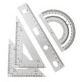 Kids Compass Geometry Ruler Set Squares Protractor Tools Students Stationery Machinist. 