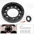 Steering Wheel Adapter Plate 70mm Aluminum Steering Wheel Pad Easy To Install Corrosion Resistance Sturdy Professional for G25. 