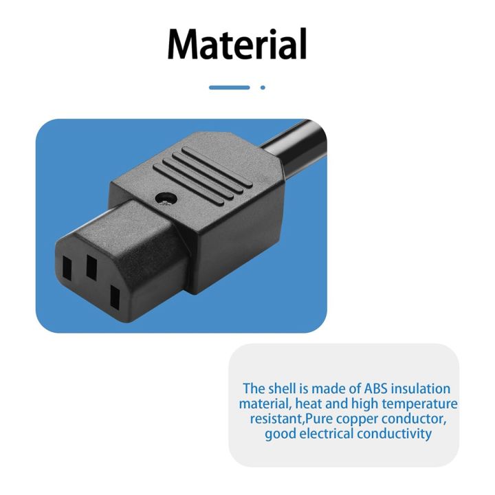 5PCS%20IEC%20C13%20Power%20Plug%20Connector%20C13%20Female%20Plug%20Power%20Adapter%20Connector%203%20Pin%20Power%20Socket%20250V%2010A%20AC%20Power%20Adapter%20-%20Image%207