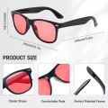 Sunglasses Lens Eye Protection Sunglasses for Men and Women Glass Nurd Glass Cat Eye Style Unisex Clear Glasses For Men and Clear Glasses For Women in Daraz flyer. 