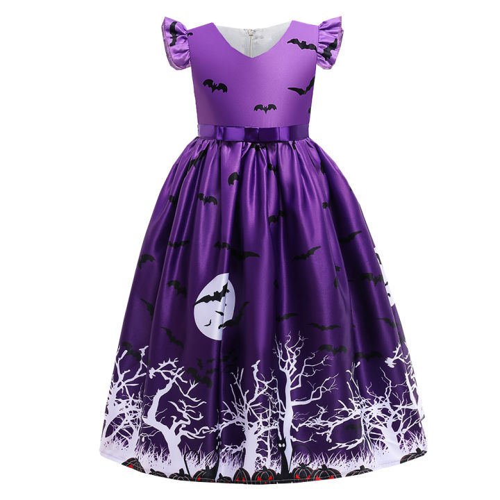 Halloween%20Cosplay%20Costumes%20for%20Girl%20Carnival%20Christmas%20Gothic%20Pumpkin%20Bat%20Children%20Birthday%20Prom%20Costume%20Princess%20Party%20Dresses%20-%20Image%204