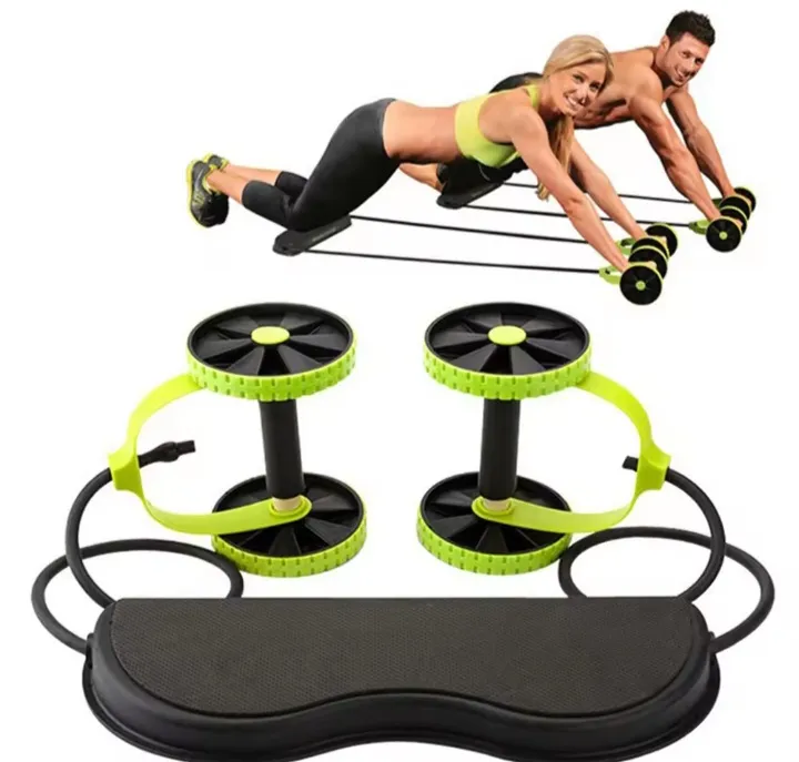 Revoflex%20Xtreme%20Abdominal%20Trainer%20Home%20Gym%20Machine%20Ab%20Wheel%20Roller%20Sport%20Bodybuilding%20Revoflex%20Xtreme%20Dobule%20Wheels%20AB%20Roller%20Pull%20Rope%20Abdominal%20Trainer%20Gym%20Equipment%20Abs%20Trainer%20-%20Image%204