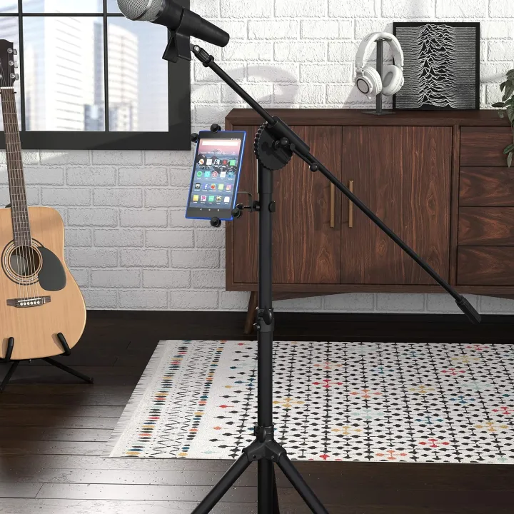 Soundking%20SIP105%20Holder%20for%20smartphone%20or%20tablet%20Xtreme%20Universal%20Multi%20Adjustable%20Tablet%20iPad%20Holder%20for%20Microphone%20stands%20-%20Image%206