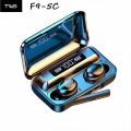 TWS F9 Wireless Earbuds F9-5C True Wireless Bluetooth Earbuds With Charging Display Indicator In Ear Wireless Earbuds. 
