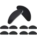 5 Pairs Pack Eyeglass Nose Pads / Anti-Slip Comfort Glasses Retainers / Self Adhesive Soft Silicone Nose Pads. 