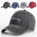 Linman Fashion Bad Hair Day Embroidery Baseball Cap Adjustable Cotton Washed SPortable napback Baseball Cap Hip-hop Sunscreen Hats For Man Women Outdoor Sports. 