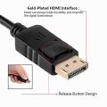 DP to HDTV Adapter DP Display Port Male To HDMI Female Cable Converter Adapter Cable For Laptop PC. 