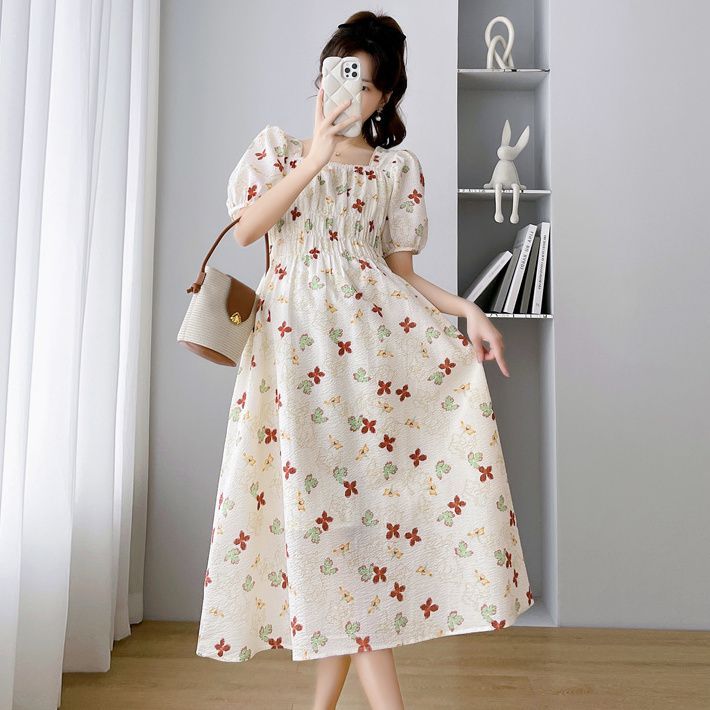 korean short dress styles Korean Blue Short Dress Hanbok Women Short Sleeve Tencel Denim Mini Dress With Belt, Korean Modern