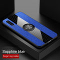 【ALLGOOD】For Samsung Galaxy A50 A30s A50s Case Fabric Cloth Back Case With Metal Finger Ring Holder Matte Protective Sweat-proo Hard PC Cover Phone Case Shockproof Cases Coque Handphone Hard Case For Boys Girls Men Women. 