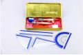 High Quality 9pcs Marshal Mathematical Set Mathematical Instruments School Stationary Items for Student. 