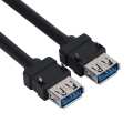 USB 3.0 19pin/20pin Motherboard Header Female to USB3.0 Adapter Cable GDT. 