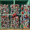 6 Sheets Disney Spider Man Stickers For Kids Cute Anime Stickers Cartoon 3D Stickers Girls Boy Stickers. 