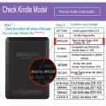 Kindle 7th Generation Case 2014 Ebook Reader Leather Cover Model WP63GW Protective Skin with Magnetic Closured Sleep. 