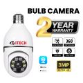 V380 Pro 3MP HD Camera Video Surveillance Wifi 360 Securite Security Protection Latest Model for Smart Home Monitoring Indoor BULB. 