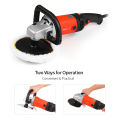 KOGEEK 1400W Electric Car Waxing Polisher Machine Handheld M14 Polisher 180mm Car Paint Care Variable Speed Household Marble Tile Floor Polishing Glazing tool. 