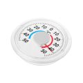 Self Adhesive Round High Accuracy Thermometer For Window Indoor Outdoor Wall Greenhouse Garden Home. 