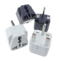 1 Piece Type G Singapore Malaysia United Kingdom Power Socket Converter White Black 13A AU EU CN US To UK Travel Plug Adapter. 