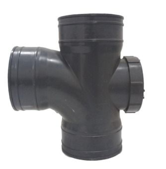 S-LON uPVC Swept Door Tee Enhanced hydraulic performance