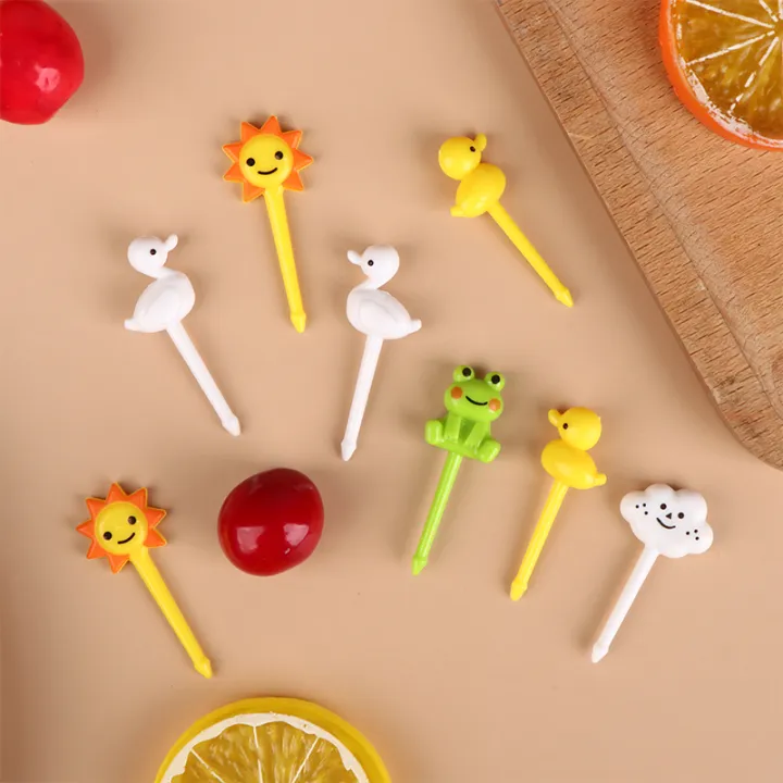 8pcs%20Animal%20Fruit%20Fork%20Set%20Cartoon%20Mini%20Kids%20Snack%20Cake%20Dessert%20Food%20Stick%20Toothpick%20Decoration%20Pick%20Cake%20Bento%20Tableware%20Child%20LK%20-%20Image%203