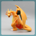 IUQXU 10cm Pokemon Charizard Wm Windmill Popular Anime Figure Model Gk Statue Collection Desktop Decoration Ornament Doll Toys Gifts. 