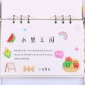 Cute Fruit Vegetables 3D Puffy Stickers for Kids Cognition Learning Stickers DIY Scrapbooking Stationery Stickers. 