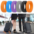 4PCS Luggage Wheels Protector Silicone Wheels Caster Shoes Travel Luggage Suitcase Reduce Noise Wheels Guard Cover Accessories. 