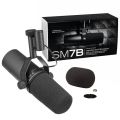 Shure SM7B Cardioid Dynamic Vocal Microphone. 