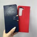 Lenuo For Infinix Hot 50 4G Back Cover Luxury Retro Flip PU Leather Wallet Case Flip Clasp Stand Cards Holder Casing. 