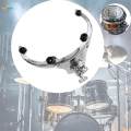 Tom Drum Percussion Mount Metal Tom Drum Rim Mount for Instrument 10inch. 