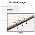Binder Hole Protectors 2500 Pcs-1/4" Diameter Hole Reinforcement Stickers, Self-Adhesive Paper Hole Reinforcements. 