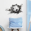Creative Football Wall Sticker For Children's Room Decor Waterproof Soccer Decal For Kids Bedroom Wall Stickers Bedroom Living Room Wall Decals Football Stickers For Men Women Kinds Boys and Gents. 
