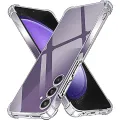 Life Leisure Transparent Silicone Phone Case for Samsung Galaxy S23 FE 6.4 SM-S711B/DS Soft Ultra Thin Clear Back Cover Coque Fundas Capa. 