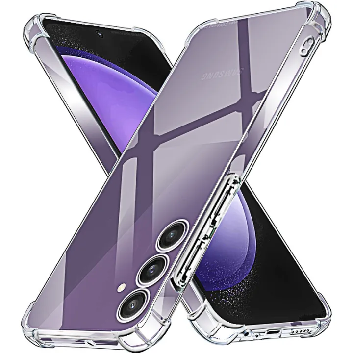 Life Leisure Transparent Silicone Phone Case for Samsung Galaxy S23 FE 6.4 SM-S711B/DS Soft Ultra Thin Clear Back Cover Coque Fundas Capa