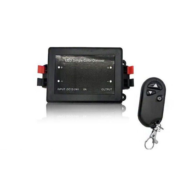 Led%20Single%20Color%20Dimmer%203key%20Rf%20Remote%20Control%20Wireless%20Led%20Controller%20Dc%2012v%2024v%208a%20With%20433mhz%20Remote%20Control%20For%20Led%20Strip%20-%20Image%204