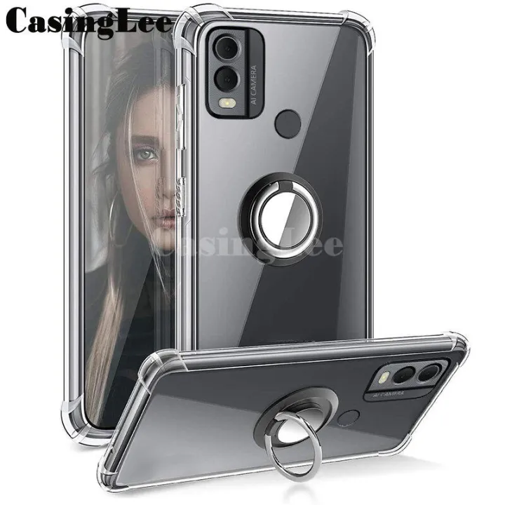 For%20Nokia%20C22%20Case%20Soft%20Clear%20Transparent%20Protector%20Shockproof%20Car%20Holder%20Ring%20Back%20Cover%20Casing%20hp%20Nokia%20C22%20Phone%20case%20-%20Image%203