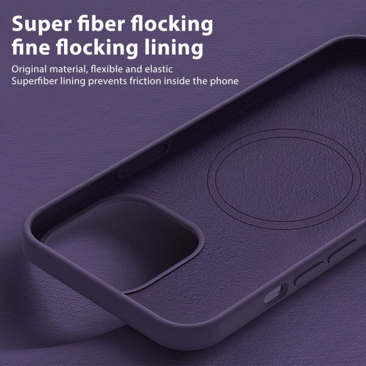 Silicone%20Sofafe%20Liquid%20for%20Mags%20Phone%20Case,%20for%202%20Pro%204%2013%2015%2011%201hone%201ple%20iP%20Original%20Magnetic%20Wireless%20Charging%20Case%20for%20ApMax%20Plus%20-%20Image%206