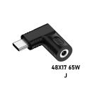 ​DC 5.5X2.5 7.4X5.0 4.5X3.0mm Female Jack to 65W Type C USB C PD Power Connector Adapter for MacBook Xiaomi Redmi OPPO Samsung. 