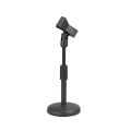 Mini Foldable Desk Microphone Stand Adjustable Microphone Bracket Support Mount Holder Mic Microphone Bracket Support. 