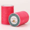 90M 0.8mm Flat Sewing thickness Waxed Thread for waxed for Leather Craft Hand Stitching Thread. 