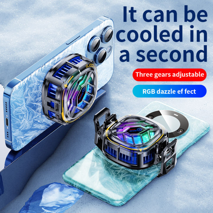 BlueWow%20X76%20Semiconductor%20Gaming%20Radiator,%20Colorful%20RBG%20Light,%20Powerful%20Magnetic%20Suction%20Three-speed%20Adjustable,%20Ultra-quiet%20and%20Low-noise%20E-sports%20Gaming%20Radiator%20-%20Image%202