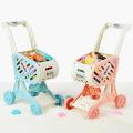 80% Hot Sale ! ! Kids Funny Play Toys Simulation Plastic Supermarket Shopping Cart Trolley House Kids. 