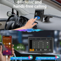 Portable Wireless Carplay&Android Auto Screen Dash Mount, 7Inch Touch Screen Display, Car Stereo Bluetooth, FM Car Radio Easy Install Easy to Use. 
