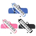 Kidlove 32 Keys/37 Keys Melodica Instrument With Mouthpiece Carrying Case Cleaning Cloth Air Piano Keyboard For Kids Students. 