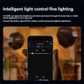 ML100Bi Bi-Color LED Light 2800-6500K Supports Wireless Control Portable Selfie Lights for Video Recording Live Streaming UK Plug. 