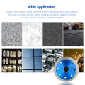KOGEEK 105mm 4" Diamond Corrugated Saw Blade 22mm Bore Diameter Grinding Wheel Grinding Disc for Cutting Grinding Polishing of Concrete Granite Masonry Stone Ceramics Terrazzo Marble Blue. 