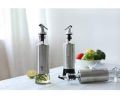 Olive Oil Dispenser Reservoir Tank Soy Sauce Vinegar Wine Oil Bottle Glass Oil Control Pot Seasoning Bottle, 10.1 fl oz (300 ml). 