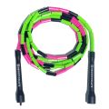 LibiNEVERTOOLATE 4.5MM core 150 gram heavy beaded coach chris 2.9m hard bead beaded rope fitness freestyle skipping jump rope. 