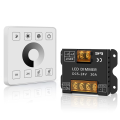 RF Wireless Wall- Mounted Touch Panel Dimmer Control Single Color LED Strip Lighting for DC5-24V 30A. 