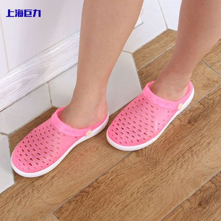 Shanghai%20Juli%20Sandal%20Slippers%20Men's%20Summer%20Hole%20Shoes%20Couple%20Beach%20Toe%20Cap%20Slippers%20Women's%20Non-Slip%20Fashion1820%20-%20Image%202