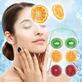 Fruit Ice Compress Sleeping Eye Mask Relieve Fatigue Remove Dark Circle Cooling Relaxation Cute Eye Mask Eye Care Tools Huiye. 